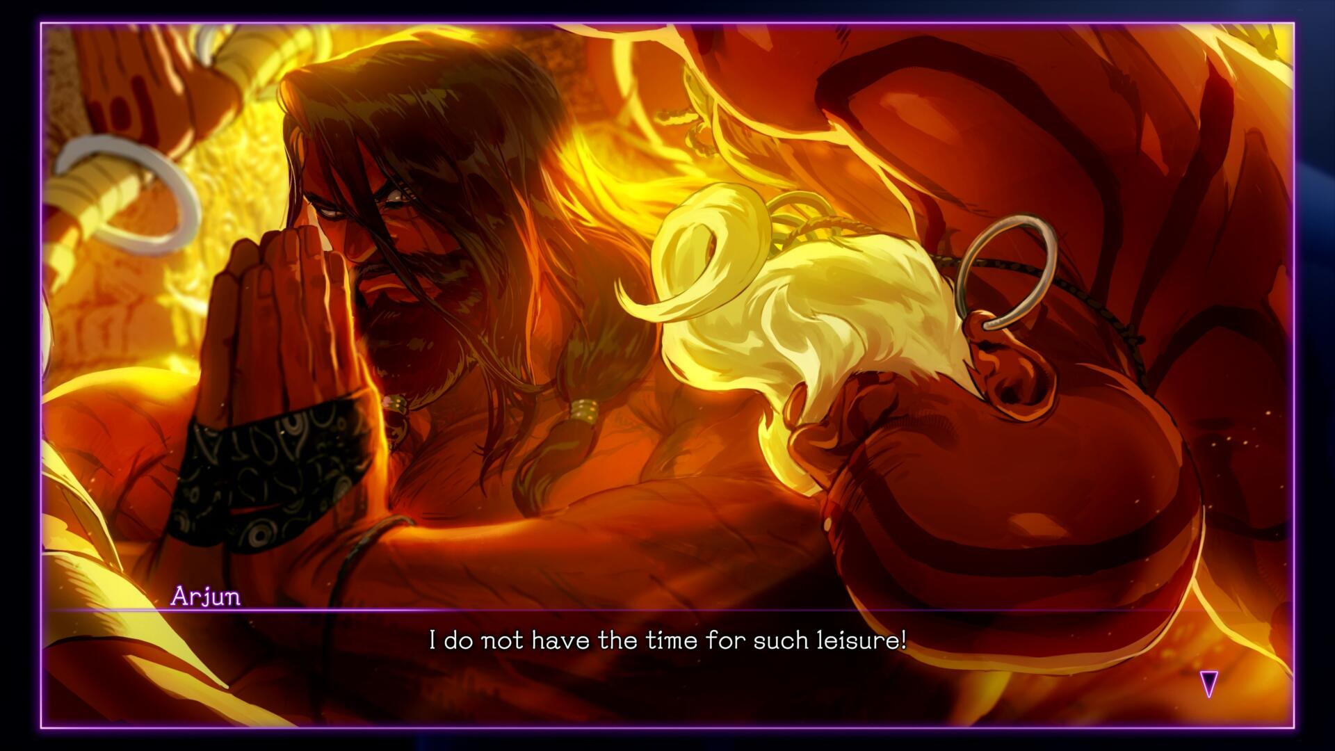 Screenshot di gioco che ritrae il nuovo personaggio Arjun durante un combattimento in Street Fighter 6