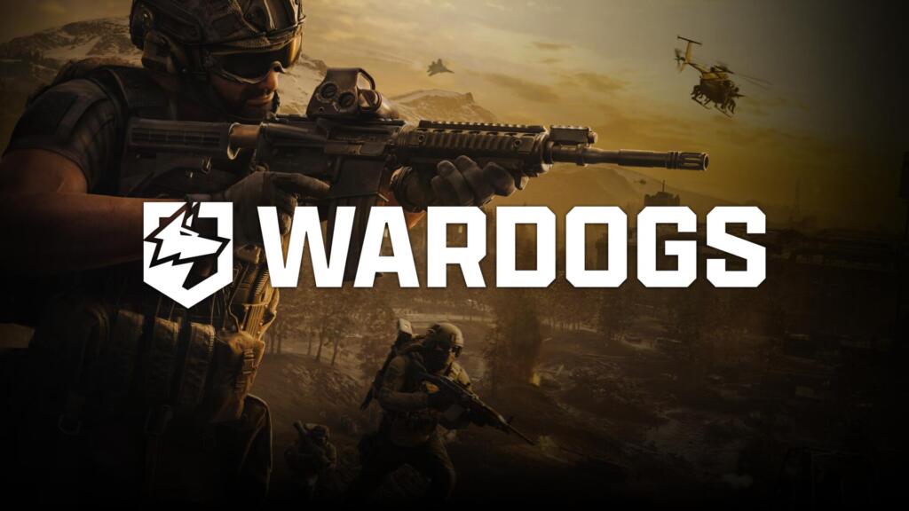 Key art promozionale ufficiale della Stagione 2 di Wardogs che ritrae soldati della fanteria e veicoli corazzati schierati sotto una pioggia battente.